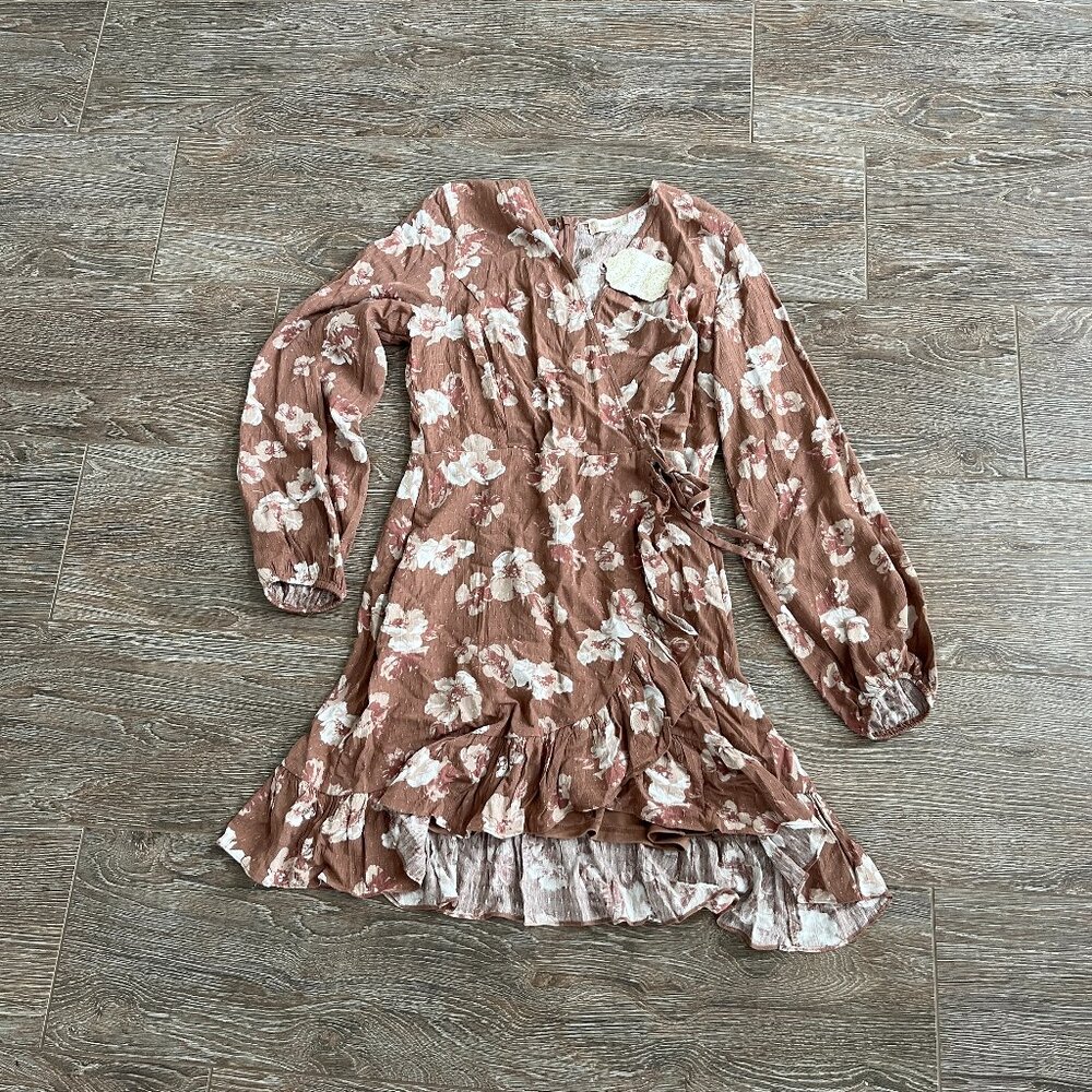 NWT Altar'd State faux wrap dress size Large